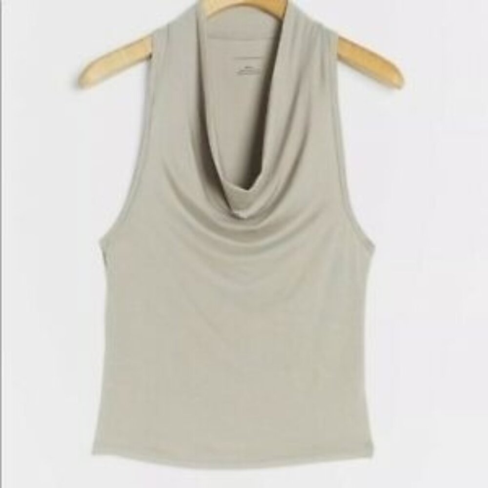 Anthropologie Delissa Cowl Neck Top